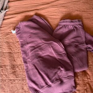 PINK Victoria's Secret Women’s Purple Jogger Set